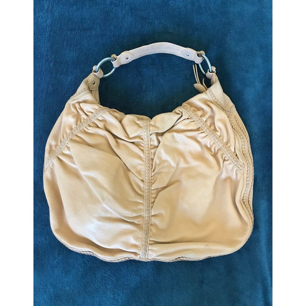 Junior Drake ruffle woven trim hobo